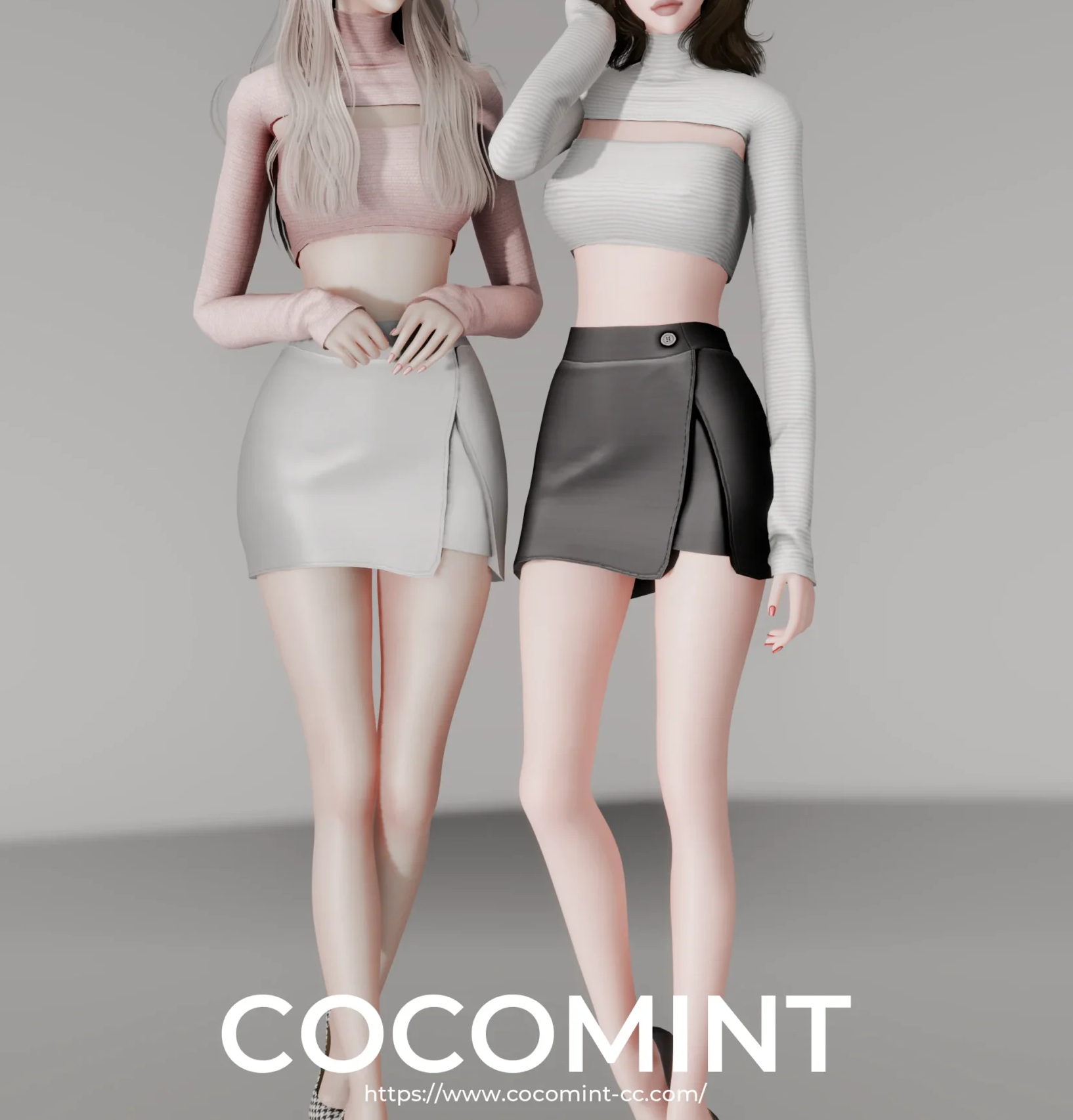 Скриншот мода Комплект одежды Soft Slit Set